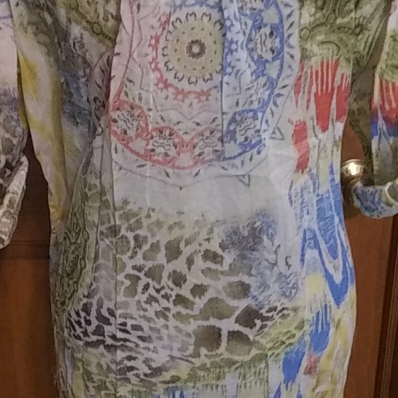 Chicos long tunic style blouse, VGUC - Picture 3 of 7